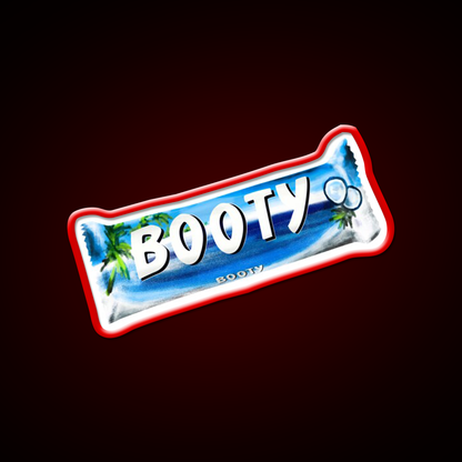 Booty Bounty Chocolate Bar Man Cave Bar Led Neon Sign Rgb Color - LED neon sign view 10