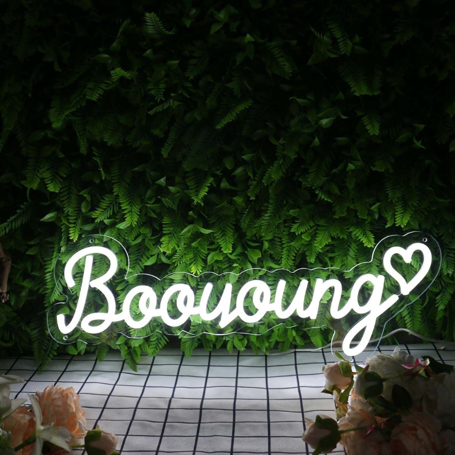 Booyoung White Led Neon Sign - Shineneon