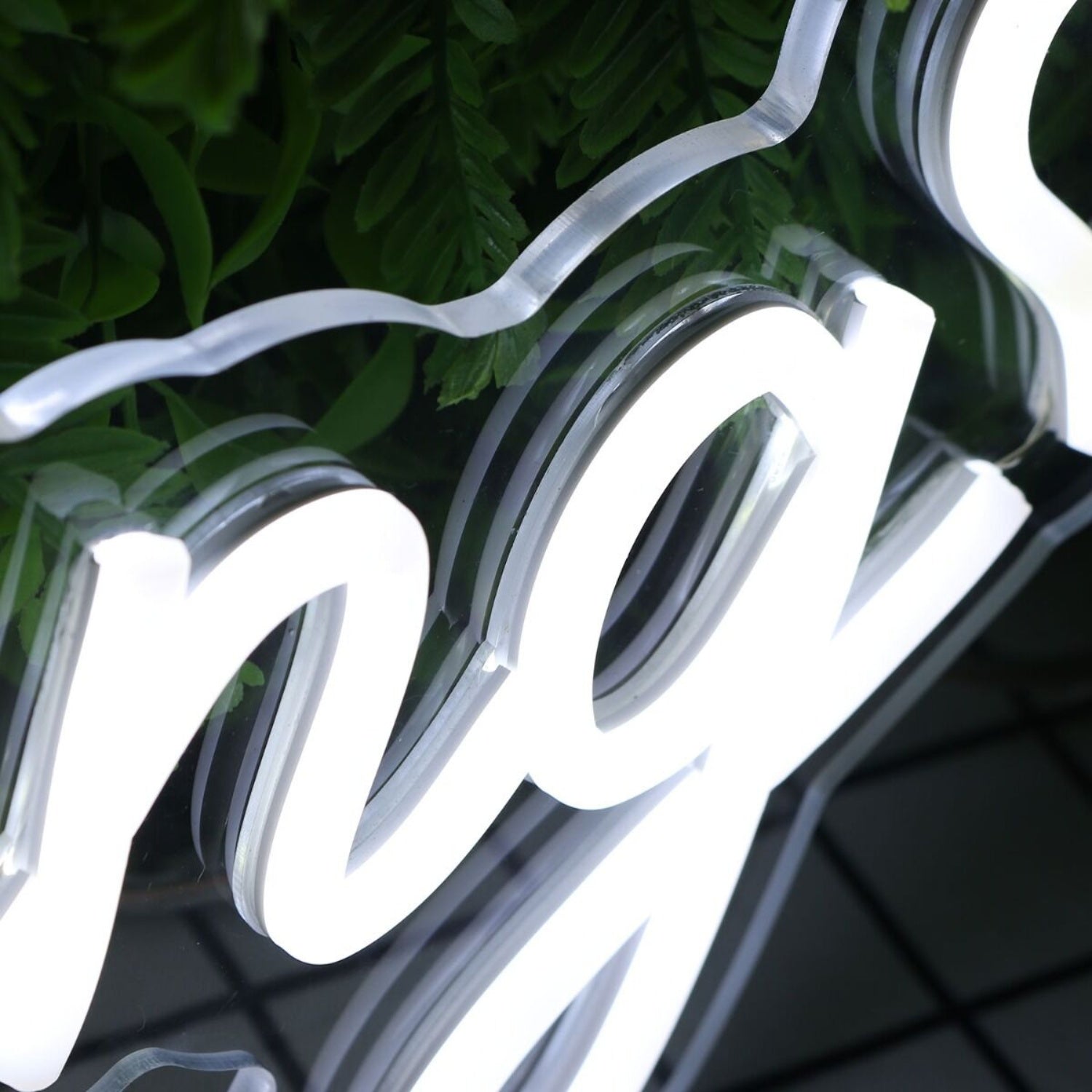 Booyoung White Led Neon Sign - Shineneon
