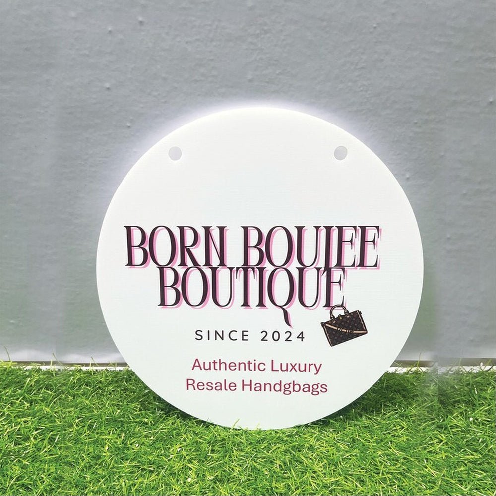 Born Bouiee Boutique Acrylic Business Logo Sign - Shineneon