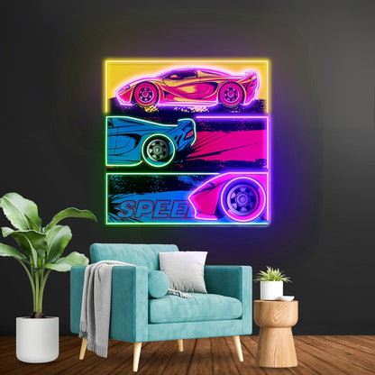 Born To Race Led Neon Sign Light Custom Led Signs - Shineneon