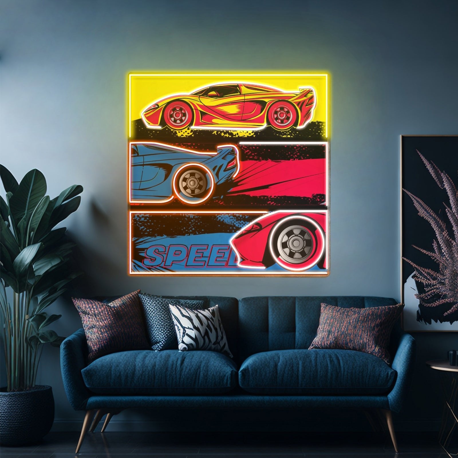 Born To Race Led Neon Sign Light Custom Led Signs - Shineneon