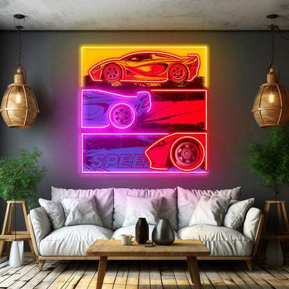 Born To Race Led Neon Sign Light Custom Led Signs - Shineneon