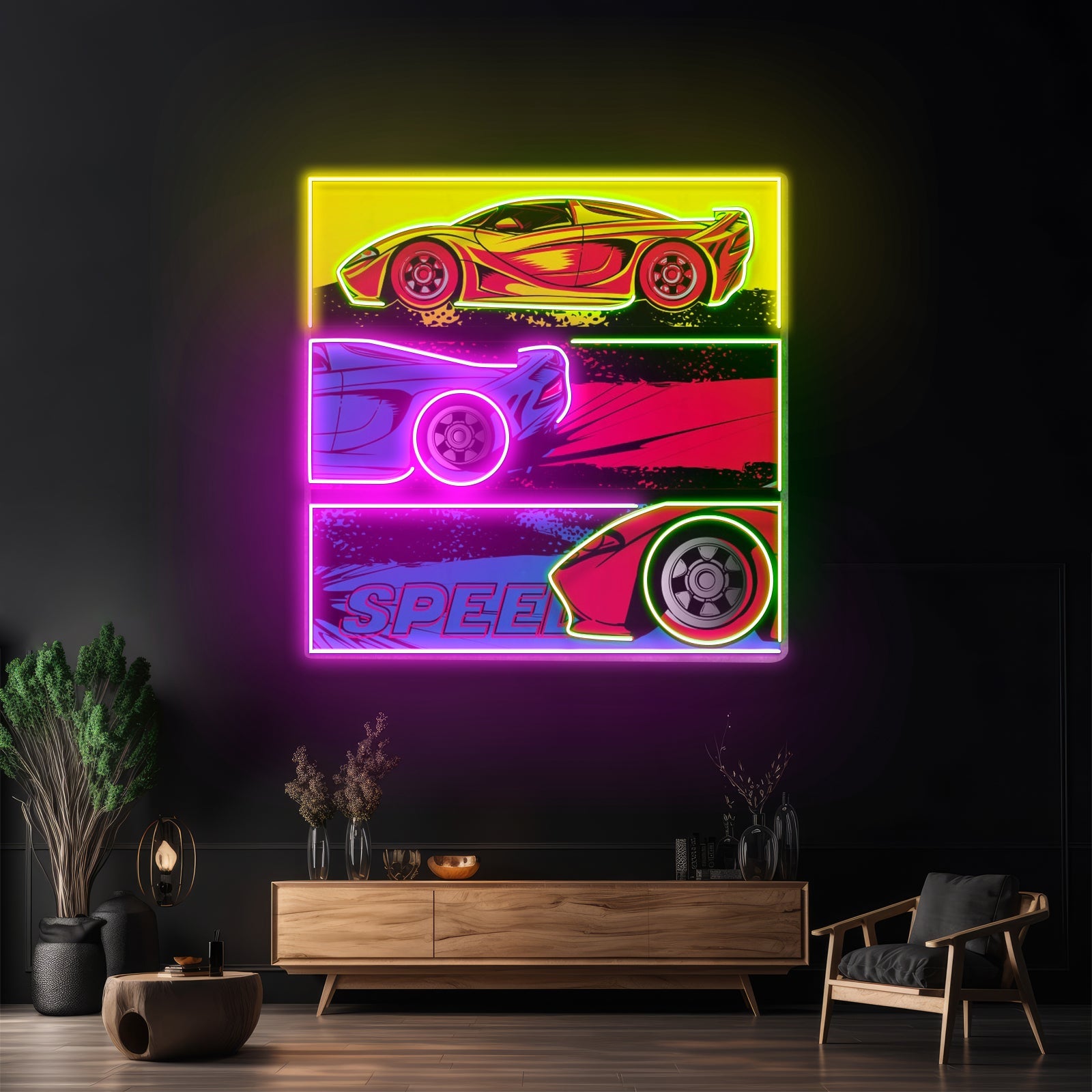 Born To Race Led Neon Sign Light Custom Led Signs - Shineneon