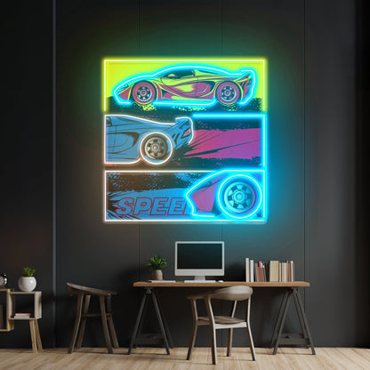 Born To Race Led Neon Sign Light Custom Led Signs - Shineneon