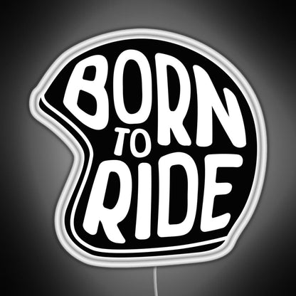 Born To Ride Rgb Neon Sign - Shineneon