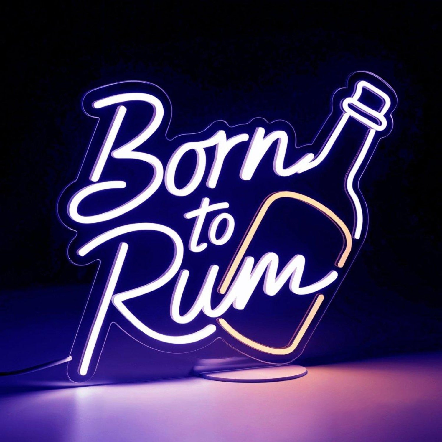 Born To Rum Bar Led Neon Sign Wall Decor | Shineneon