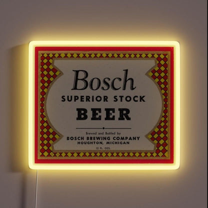 Bosch Superior Stock Beer Rgb Led Neon Sign - Shineneon