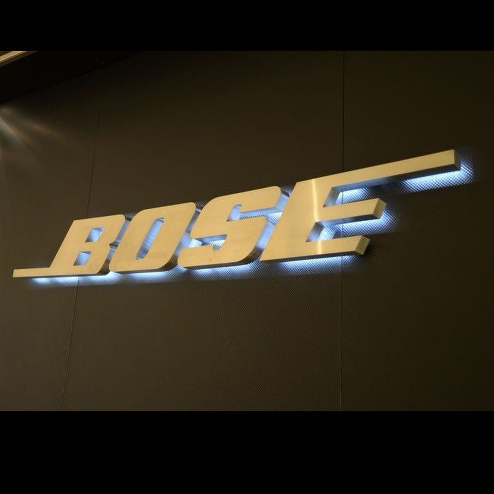 Bose 3D Backlit Channel Letters Led Light Sign - Shineneon