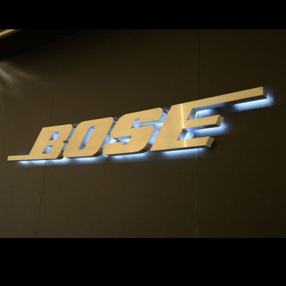 Bose 3D Backlit Channel Letters Led Light Sign - Shineneon