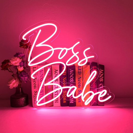 Boss Babe Led Sign Business Neon Sign