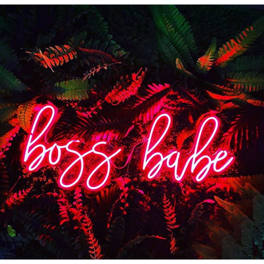 Boss Babe Led Sign Business Neon Signs