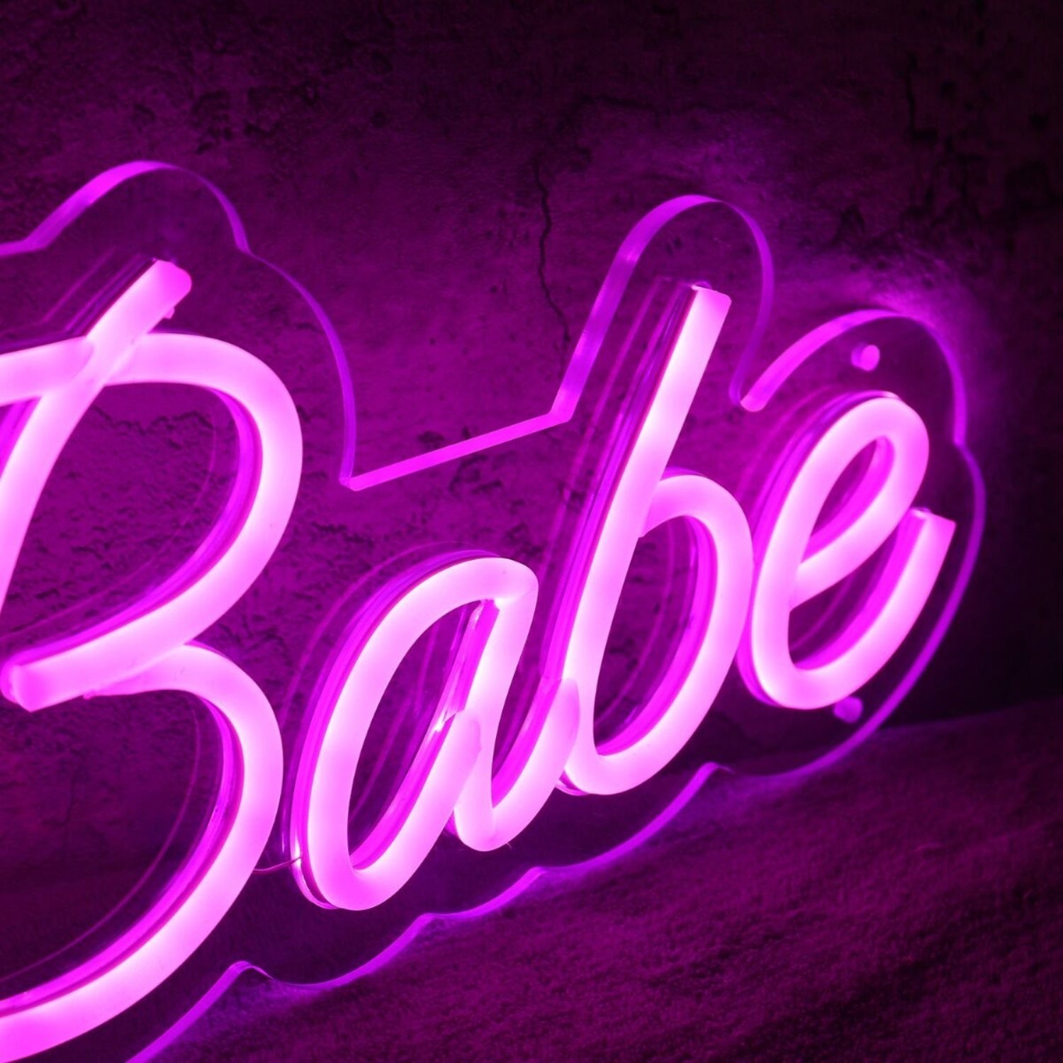 Boss Babe Purple Led Neon Sign - Shineneon
