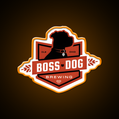 Boss Dog Brewery Beer Bar Decor Led Neon Sign Rgb Color - LED neon sign view 6