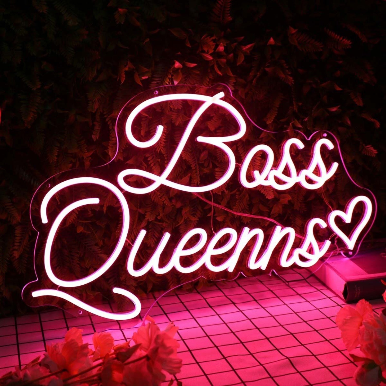 Boss Queenns Red Led Neon Sign - Shineneon