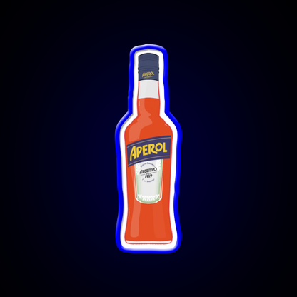 Bottle Of Aperol Cocktail Bar Decor Led Neon Sign Rgb Color - LED neon sign view 5