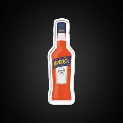Bottle Of Aperol Cocktail Bar Decor Led Neon Sign Rgb Color - Shineneon