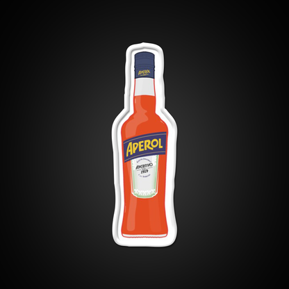 Bottle Of Aperol Cocktail Bar Decor Led Neon Sign Rgb Color - LED neon sign view 11
