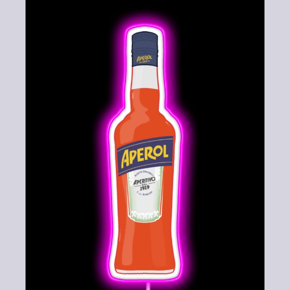Bottle Of Aperol Neon Sign - Shineneon