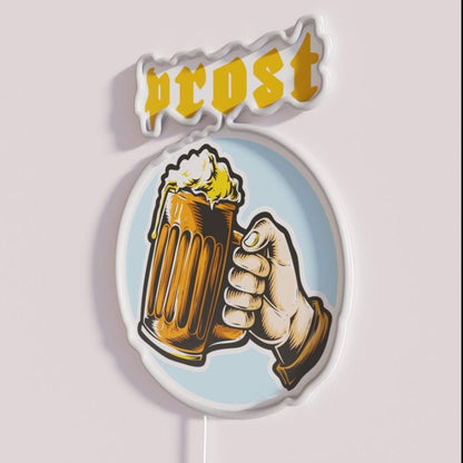 Bottom Up Beer Garden Oktoberfest Germany Rgb Led Neon Sign - Shineneon