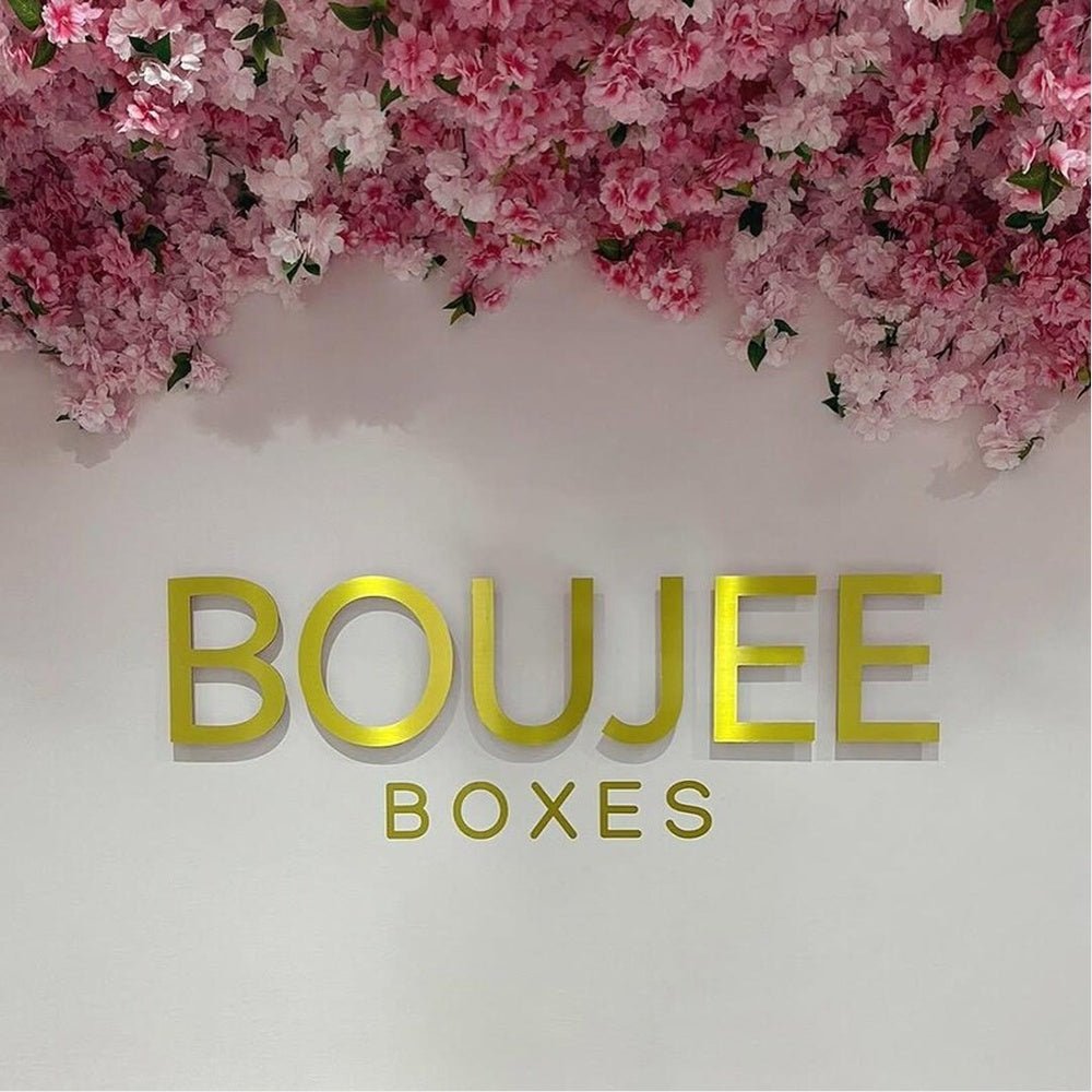 Boujee Boxes 3D Backlit Channel Letters Led Light Sign - Shineneon
