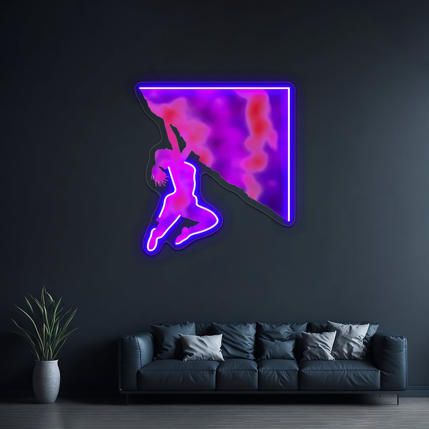 Bouldering Ecstacy Wall Artwork Neon Signs