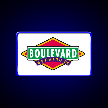 Boulevard Logo Beer Bar Decor Led Neon Sign Rgb Color - LED neon sign view 5
