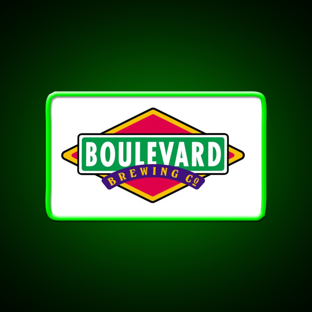 Boulevard Logo Beer Bar Decor Led Neon Sign Rgb Color - LED neon sign view 8