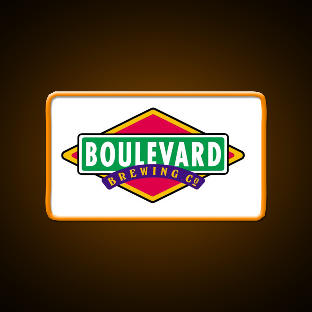 Boulevard Logo Beer Bar Decor Led Neon Sign Rgb Color - LED neon sign view 6