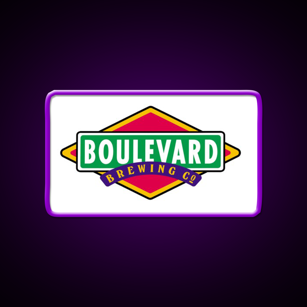 Boulevard Logo Beer Bar Decor Led Neon Sign Rgb Color - LED neon sign view 9