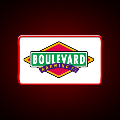 Boulevard Logo Beer Bar Decor Led Neon Sign Rgb Color - LED neon sign view 10