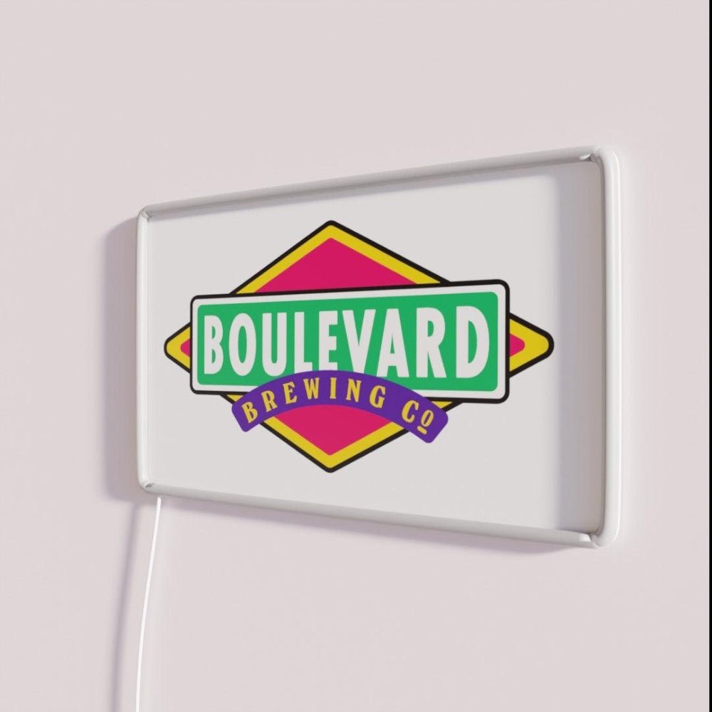 Boulevard Logo Rgb Led Neon Sign - Shineneon