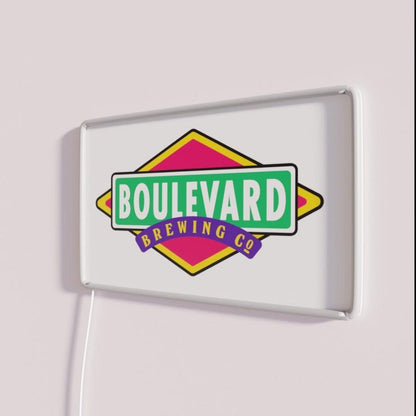 Boulevard Logo Rgb Led Neon Sign - Shineneon