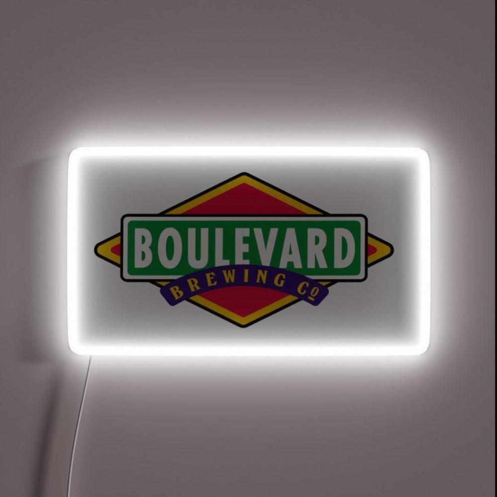 Boulevard Logo Rgb Led Neon Sign - Shineneon