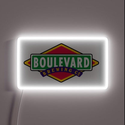 Boulevard Logo Rgb Led Neon Sign - Shineneon