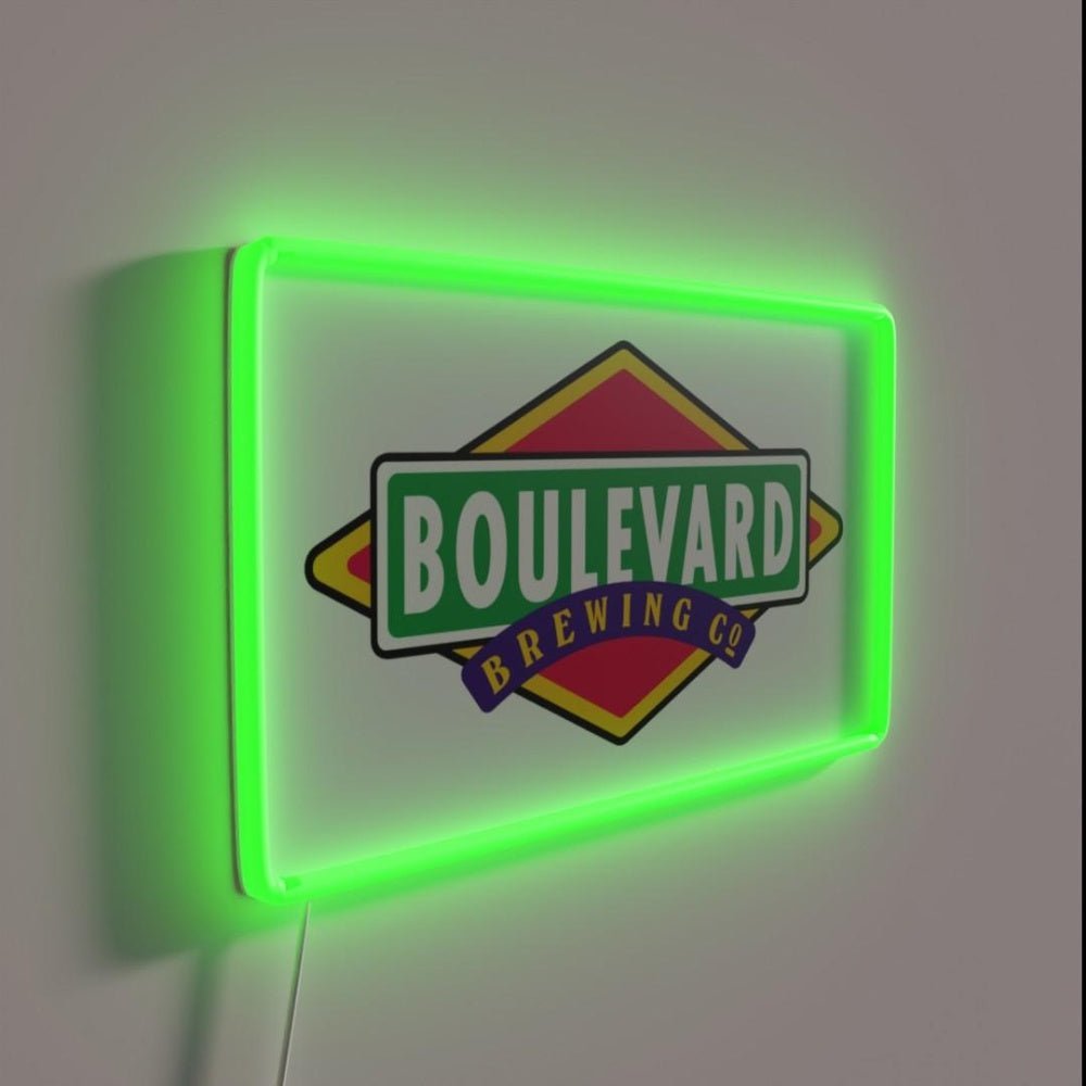Boulevard Logo Rgb Led Neon Sign - Shineneon