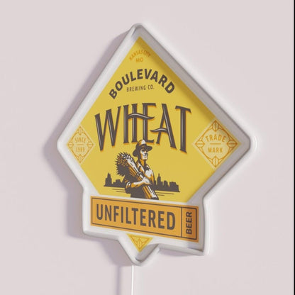 Boulevard Unfiltered Wheat Beer Rgb Led Neon Sign - Shineneon