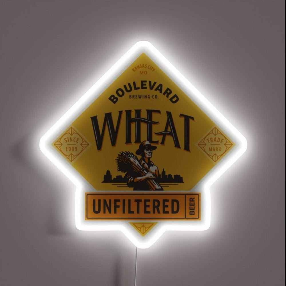 Boulevard Unfiltered Wheat Beer Rgb Led Neon Sign - Shineneon