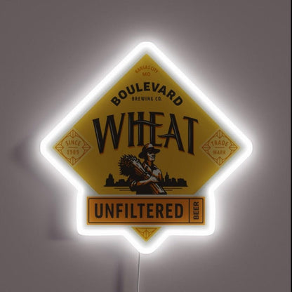 Boulevard Unfiltered Wheat Beer Rgb Led Neon Sign - Shineneon