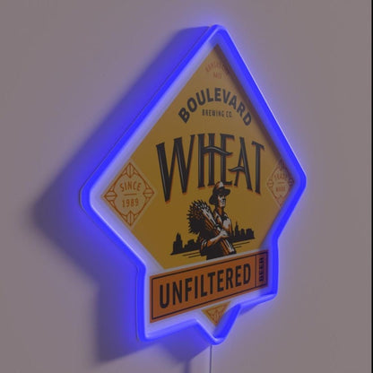 Boulevard Unfiltered Wheat Beer Rgb Led Neon Sign - Shineneon