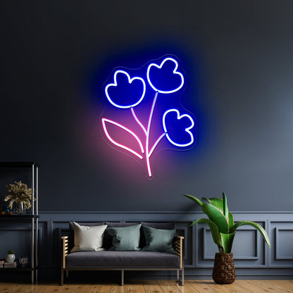 Bouquet Flower Neon Signs For Wall Art - Shineneon