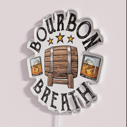 Bourbon Breath Rgb Led Neon Sign - Shineneon