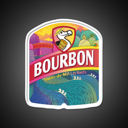 Bourbon Dodo Beer Bar Decor Led Neon Sign Rgb Color - LED neon sign view 11