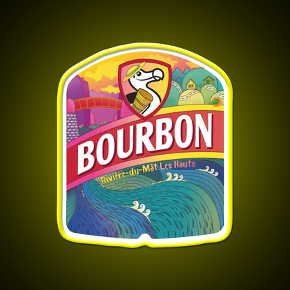 Bourbon Dodo Beer Bar Decor Led Neon Sign Rgb Color - LED neon sign view 7