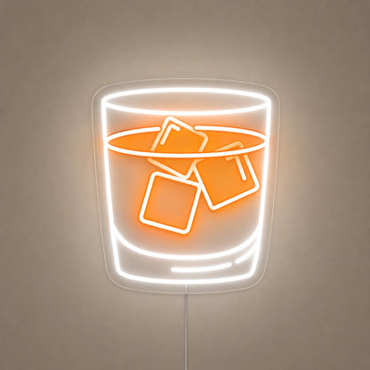 Bourbon Glass Neon Sign LED Neon Sign main product image