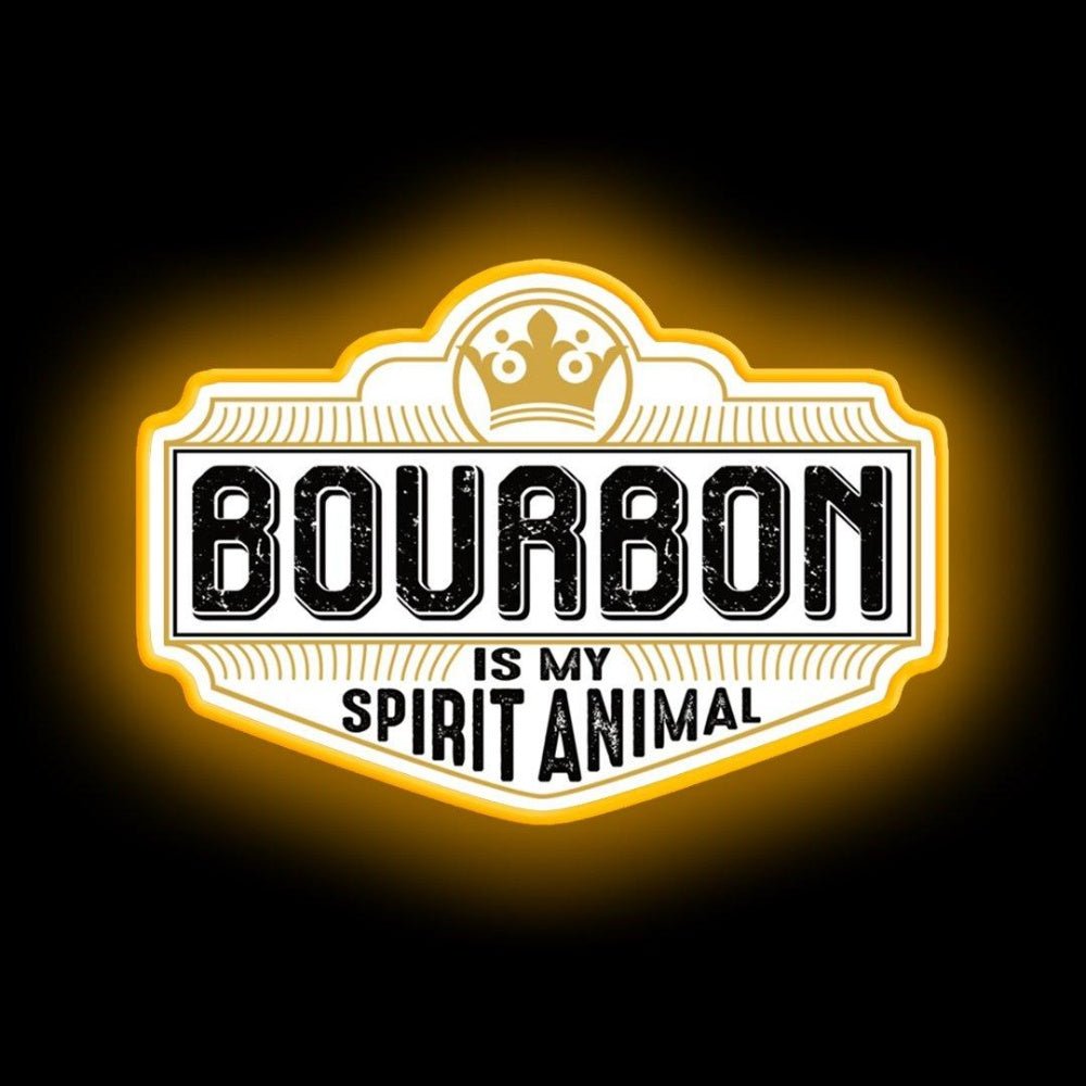 Bourbon Is My Spirit Animal Neon Sign - Shineneon