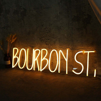 Bourbon St Led Neon Sign - Shineneon