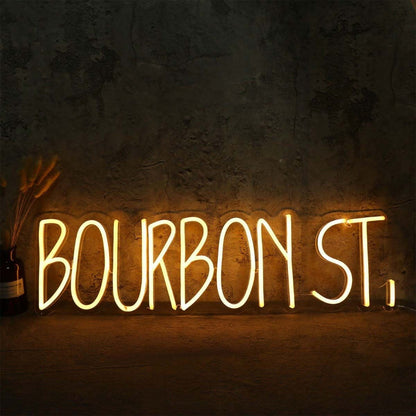 Bourbon St Led Neon Sign - Shineneon
