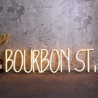 Bourbon St Led Neon Sign - Shineneon