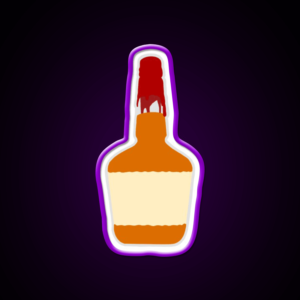 Bourbon Whiskey Drink Bar Led Neon Sign Rgb Color - Shineneon